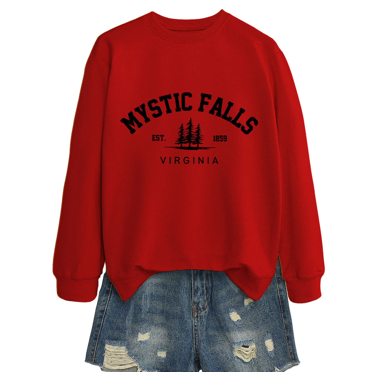 Leisure Women’s Mystic Falls Pullover Sweatshirt