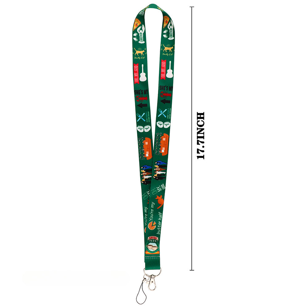 Friends Phone Lanyard ID Card Holder