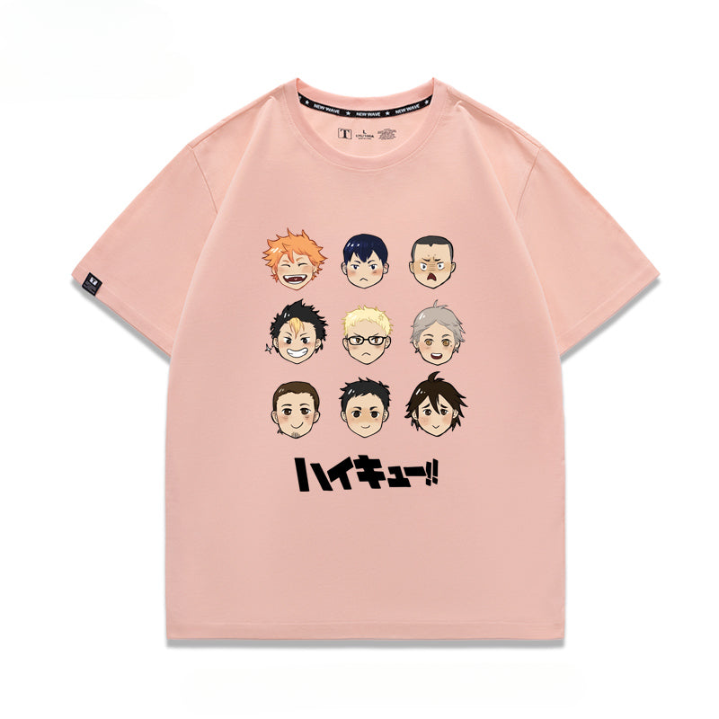 Unisex Hinata Volleyball Cotton T-Shirt