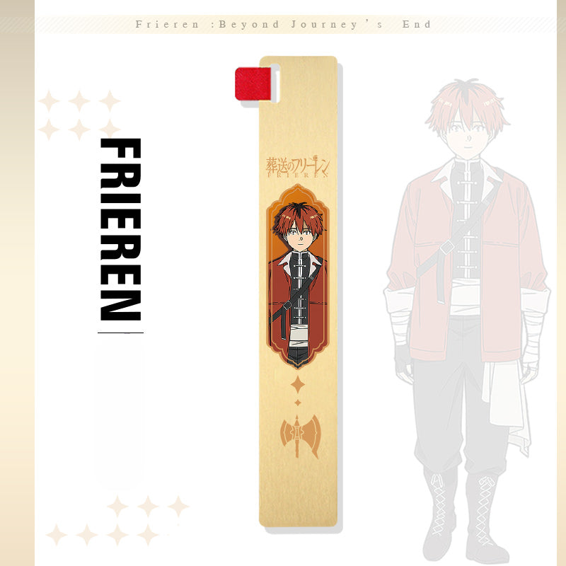 Creative Anime Metal Bookmark Stationery