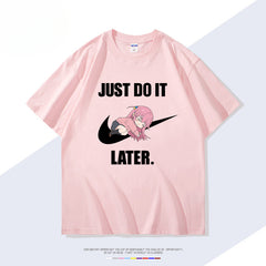 Funny Anime Pattern Short Sleeve T-Shirt