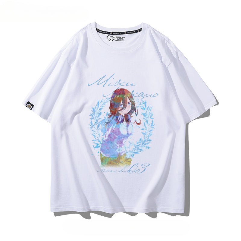 Nakano Short-sleeved Cotton T-shirt