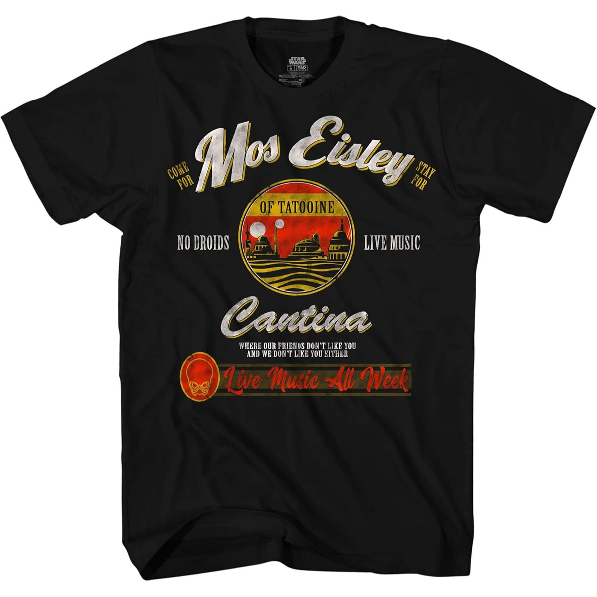 Mos Eisley Cantina Tatooine Men's Graphic T-Shirt