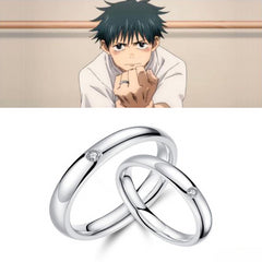 Trendy Anime Open Couple Ring