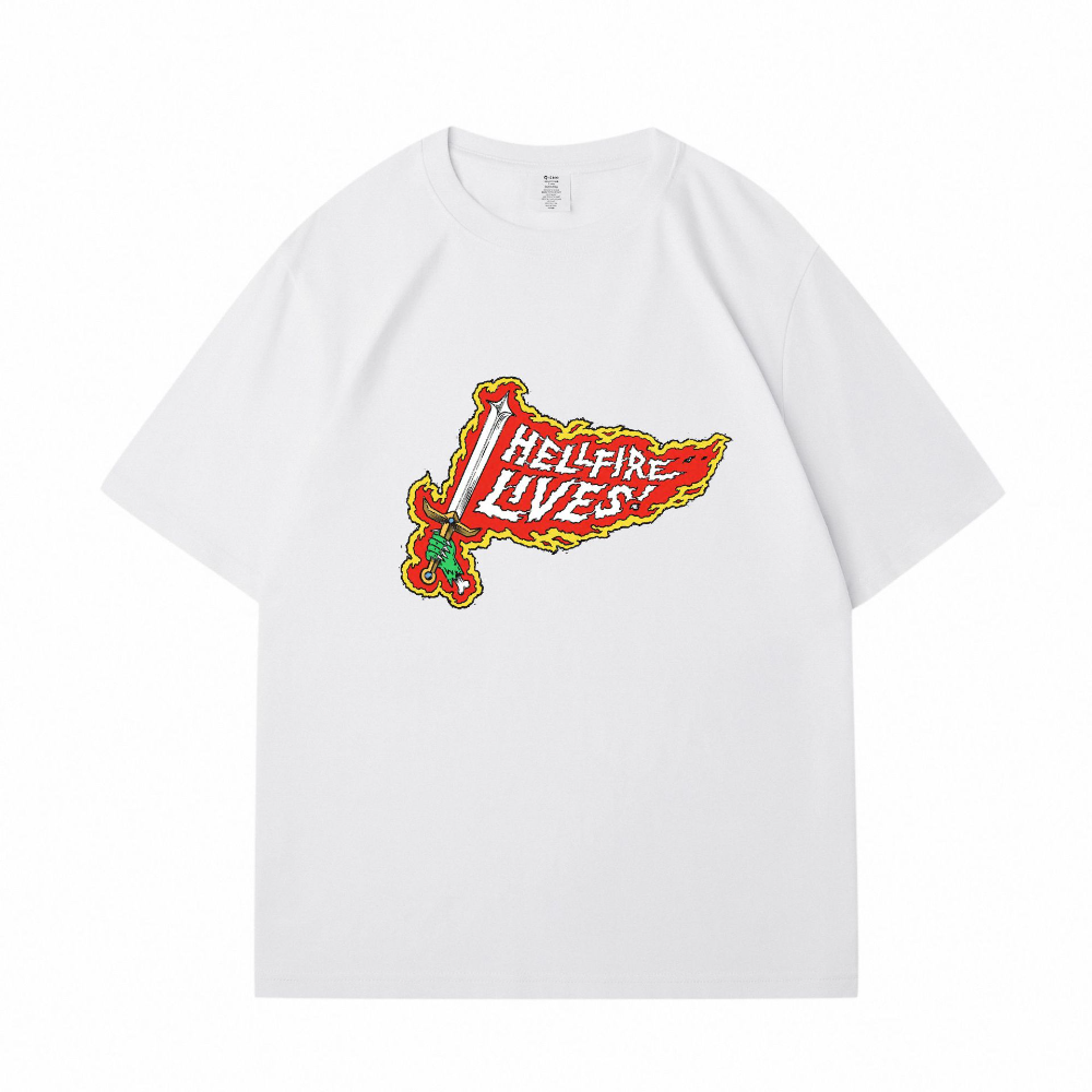 HELLFIRE Print Unisex T-Shirt