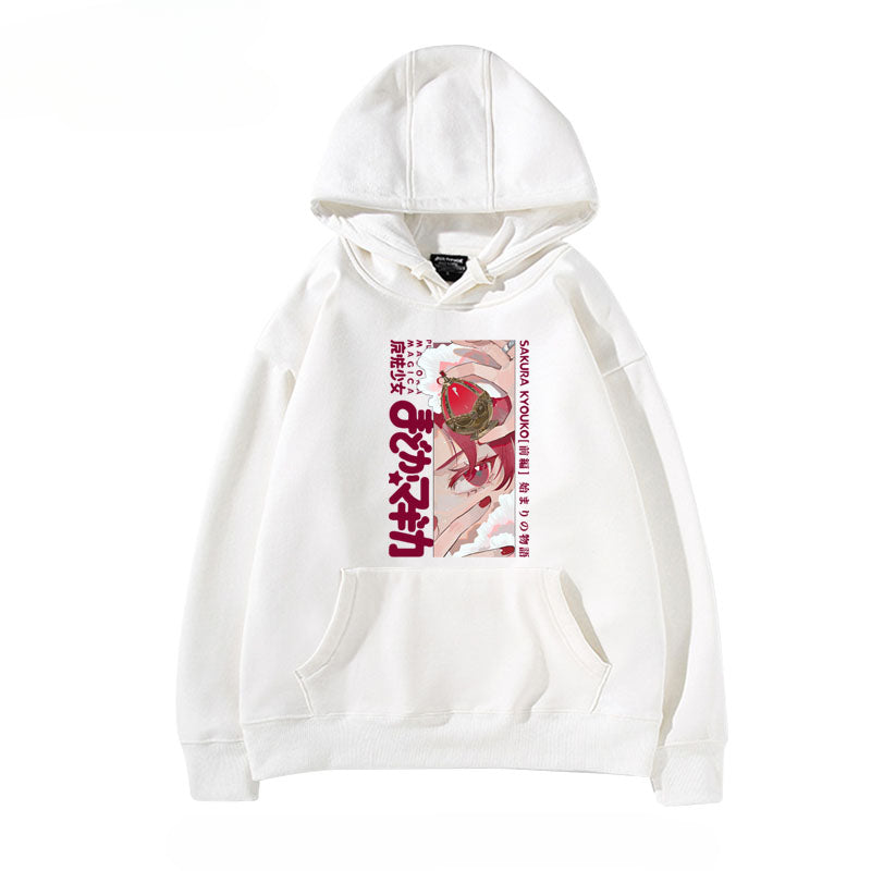 Womens' Trendy Anime Graphic Print Hoodie