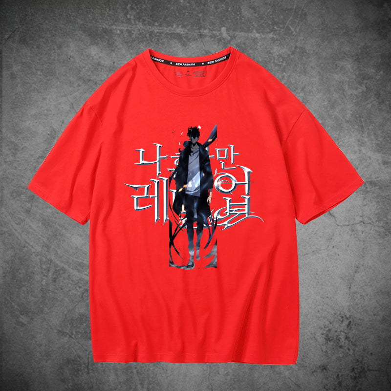 Unisex Anime Cos Cotton Short-sleeved T-shirt