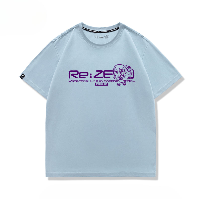 Unisex Anime Graphic Short Sleeve T-Shirt