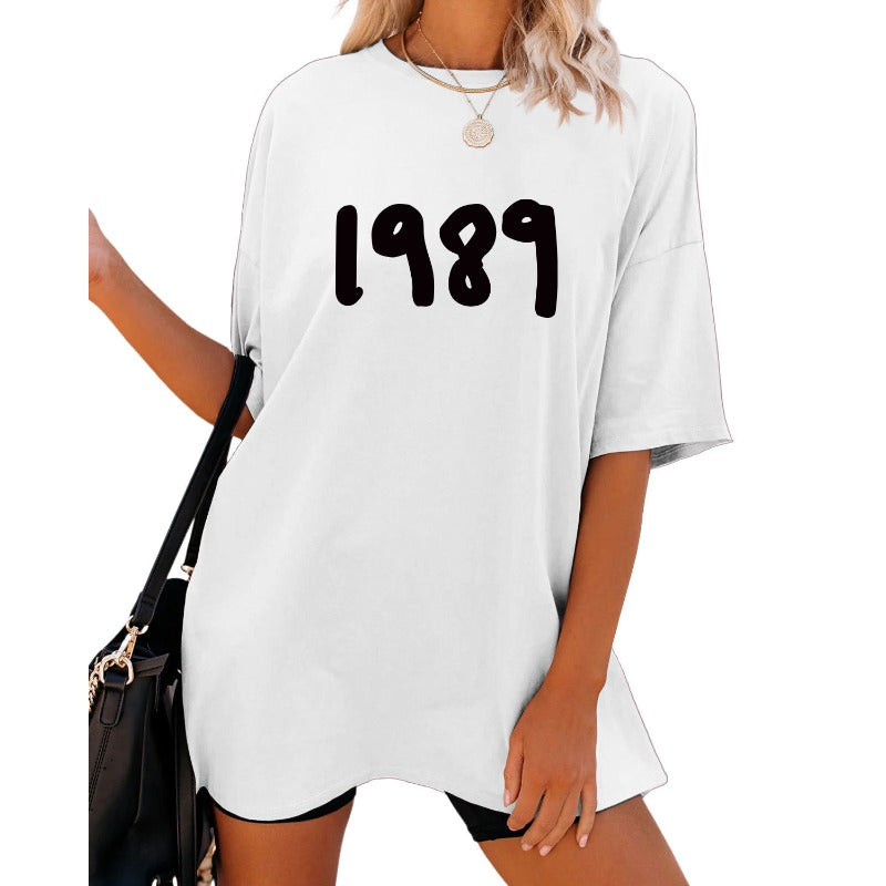 Casual Women's Taylor 1989 Summer Loose T-shirt