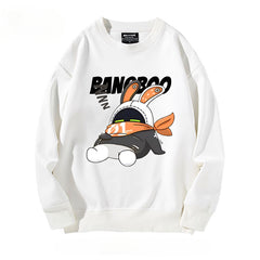 Cute Game Graphic Crew Neck Sweatshirt