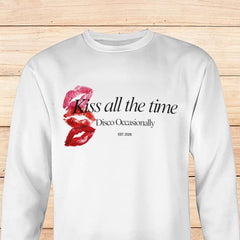 Unisex HS New Album Kiss All The Time. Disco, Occasionally Sweatshirt