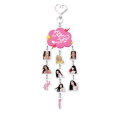 AE KISS N TELL Acrylic Wind Chime Keyring