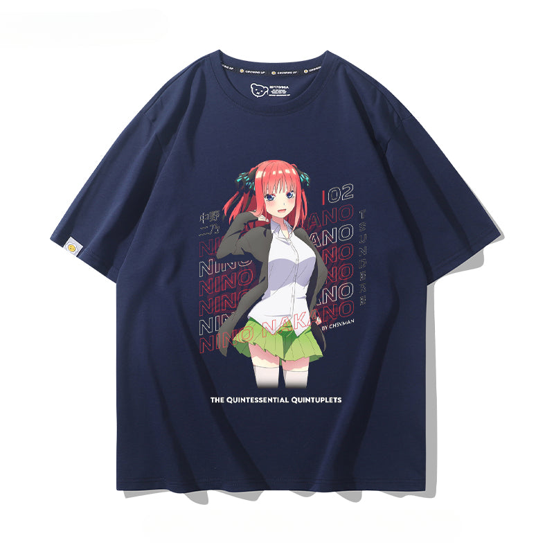 Nakano Anime Short-sleeved T-shirt