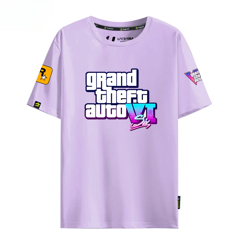 Casual Game R Star Short-sleeved T-shirt