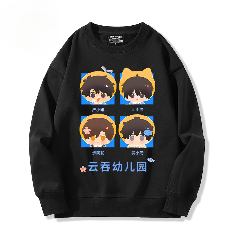 Casual Anime Graphic Women's Sweatshirt