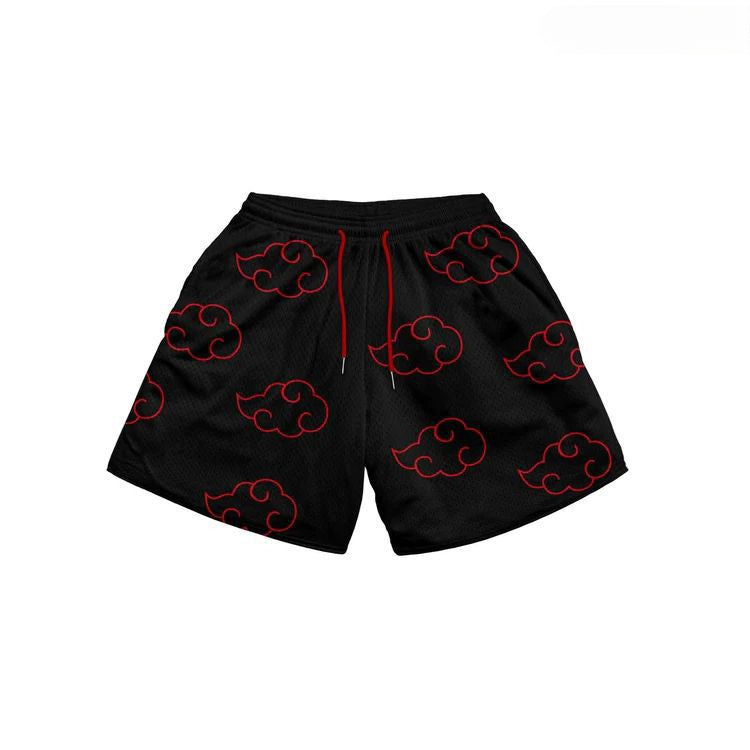 Men's Anime Digital Printed Beach Shorts