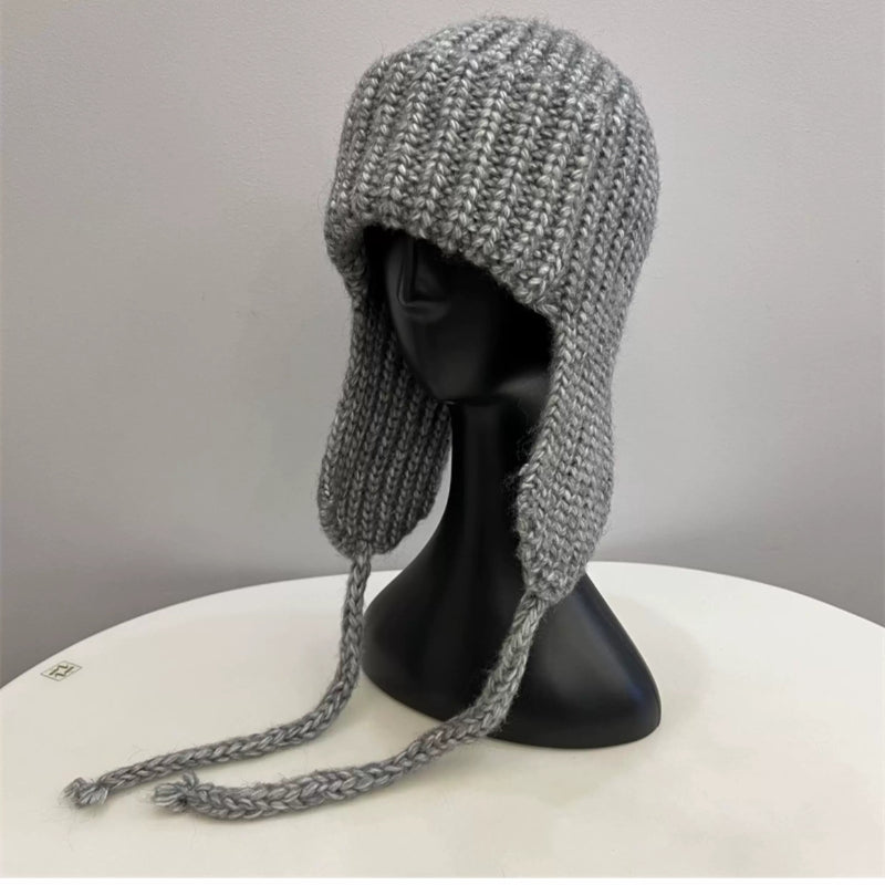Karina Same Style Knitted Wool Hat