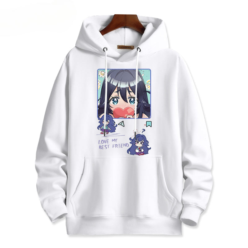 Men's and Women's Anime Graphic Hoodie