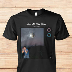 Unisex Black HS Kiss All The Time T-Shirt