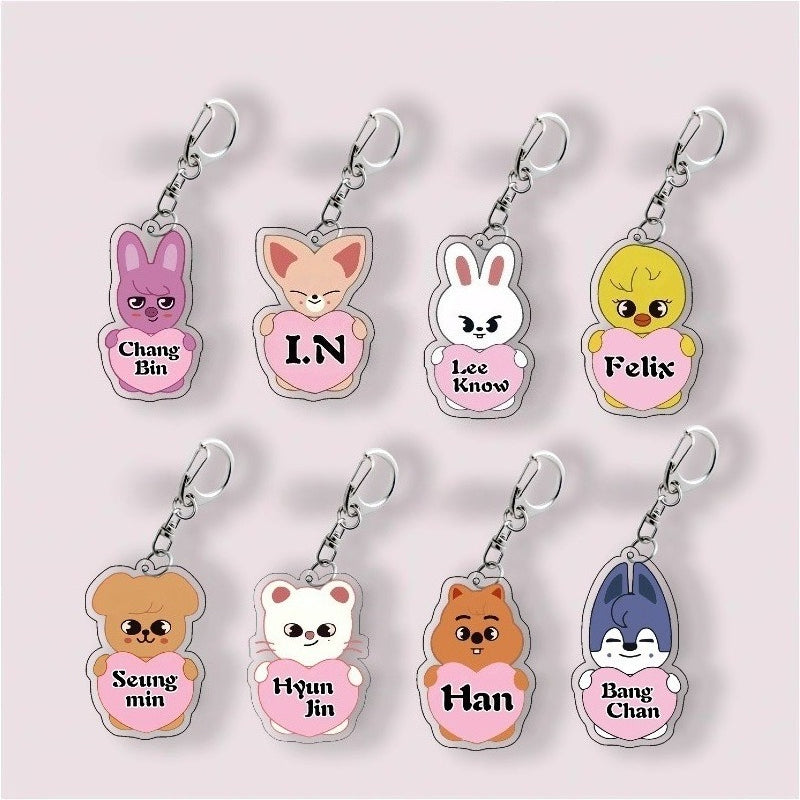Lee Know Felix Pendant Keychain