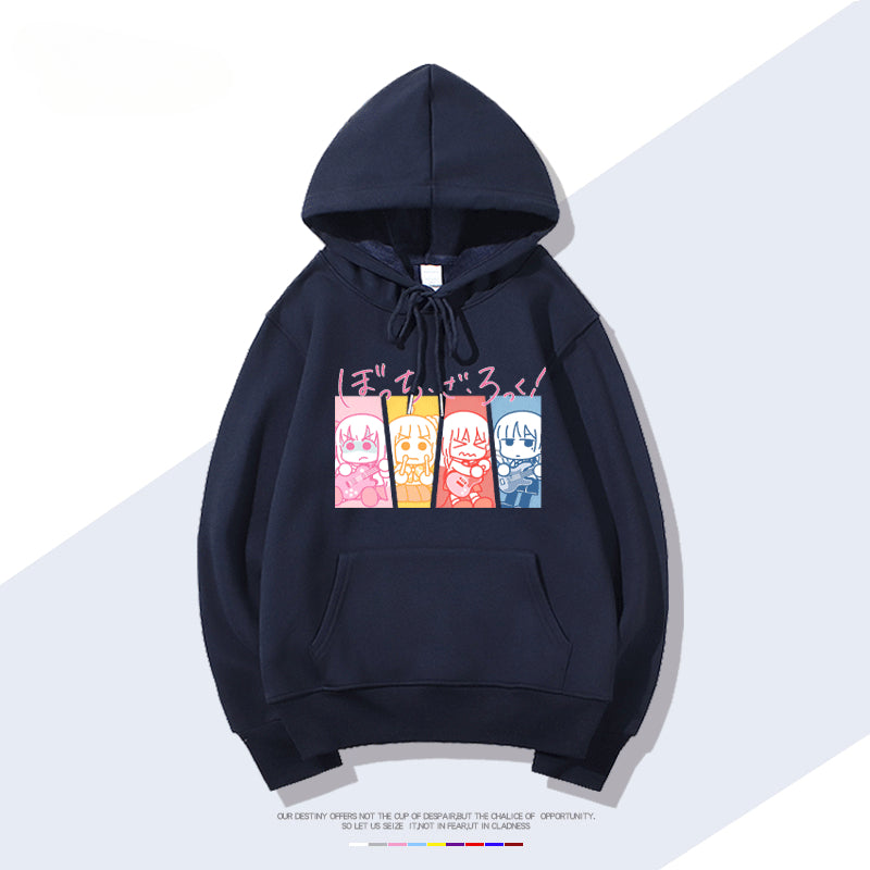 Unisex Anime Graphic Print Hoodie
