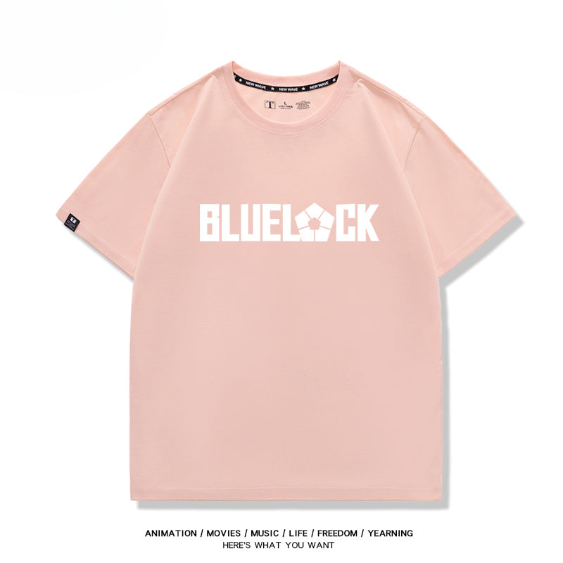 Anime Logo Short-sleeved Summer T-shirt