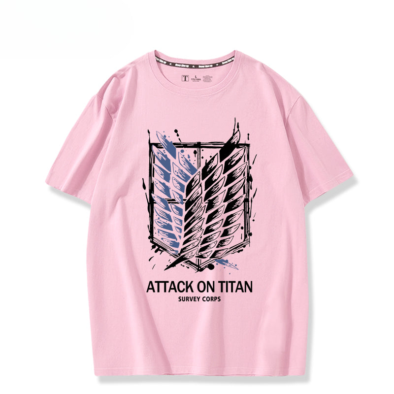 Unisex Wings of Freedom Anime Logo T-shirt