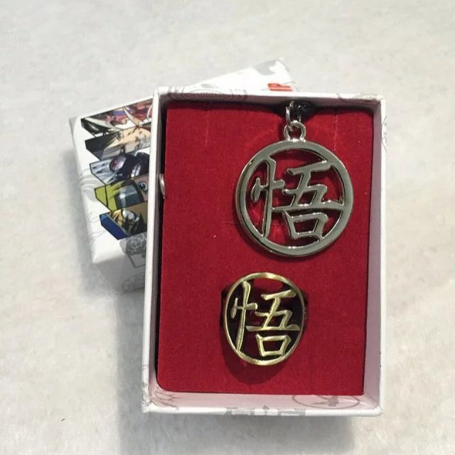 Goku Ring Necklace Box Set