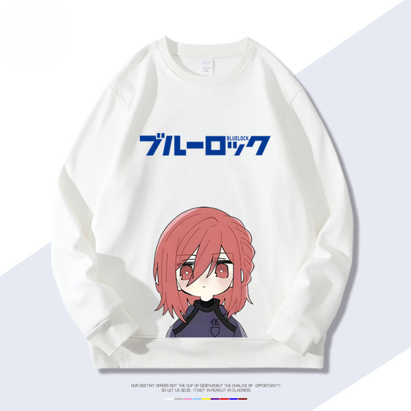 Casual Anime Figure Crew Neck SweatShirt