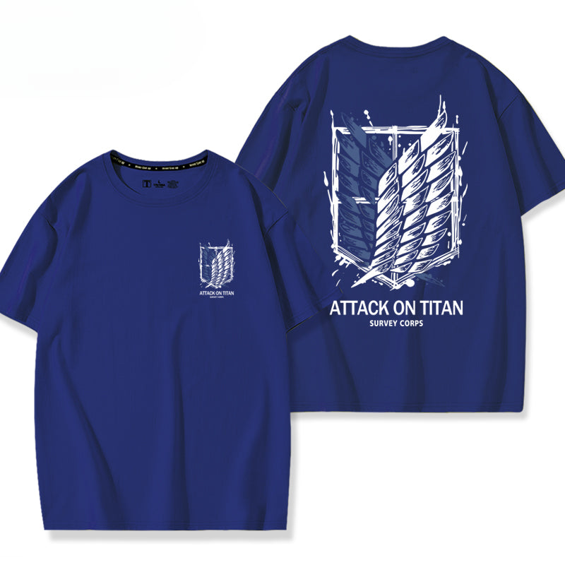 Unisex Wings of Freedom Anime Logo T-shirt