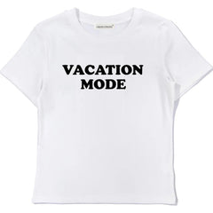 Karina Same VACATION MODE T-shirt