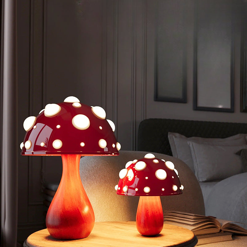 Mushroom Decorative Iron Lamp