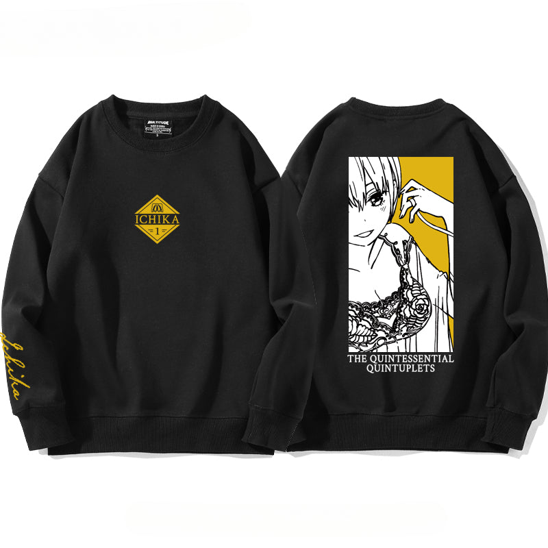 Nakano Anime Crew Neck Sweatshirt