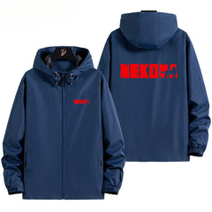 Chic Nekoma Anime Zipper Thin Jacket
