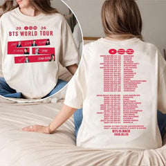 BTS World tour 2026 Shirt Limited Edition
