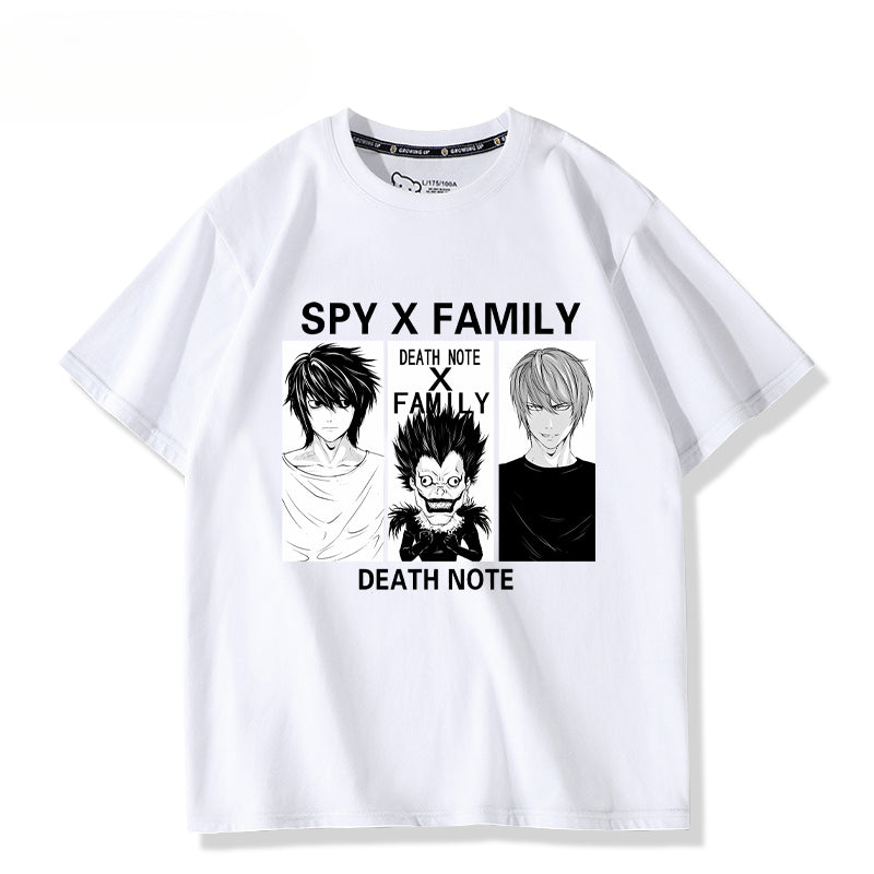 Men's and Women's Anime Print T-Shirt