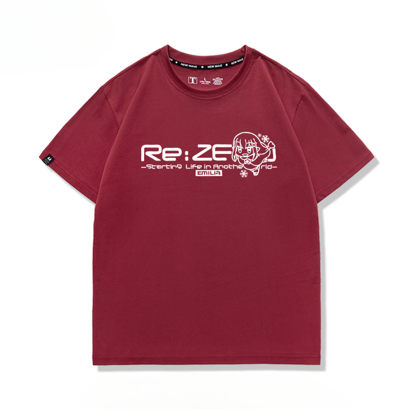 Unisex Anime Graphic Short Sleeve T-Shirt