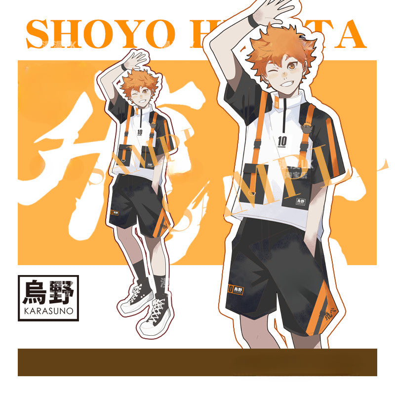 Casual Hinata Cos Summer T-Shirt Shorts Set