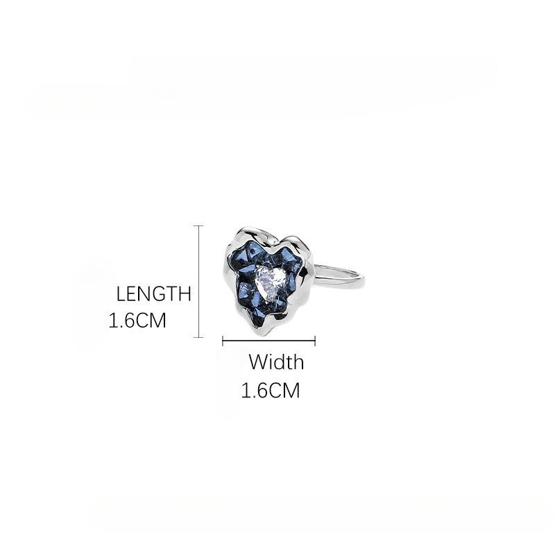 Retro Zircon Game Cos Ring