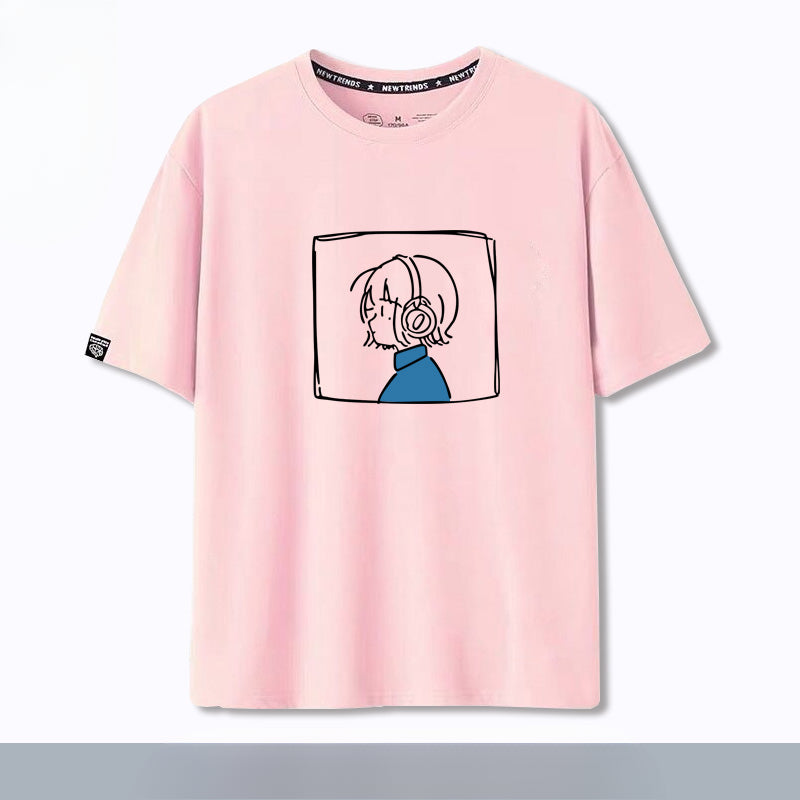 Women's Anime Cos Short Sleeve T-Shirt