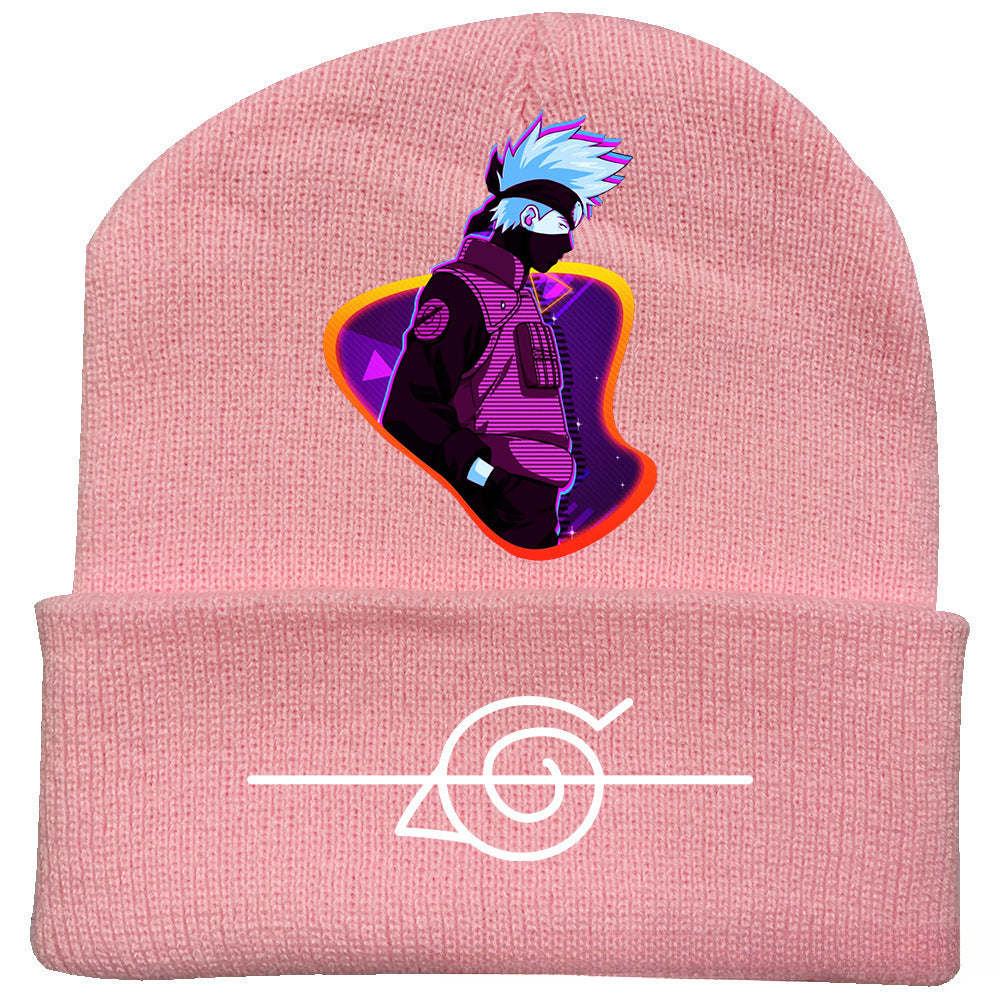 Casual Anime Printed Beanie