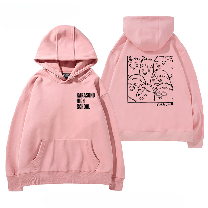 Women's Hinata Karasuno High Casual Hoodie
