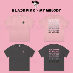 BP MELODY Letter Printed Short-sleeved T-shirt