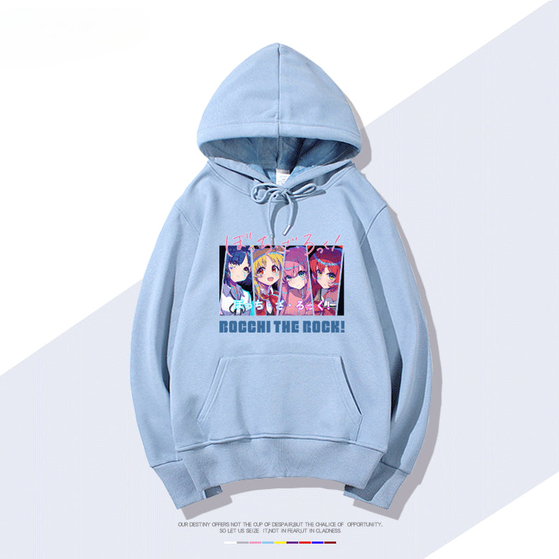 Unisex Anime Graphic Print Hoodie