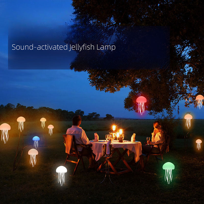 JELLYFISH FLOATING AND DYNAMIC LAMP (VOICE CONTROL/COLOR CHANGING)