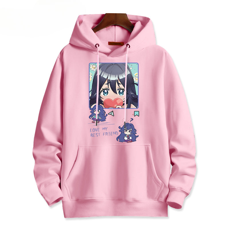 Men's and Women's Anime Graphic Hoodie