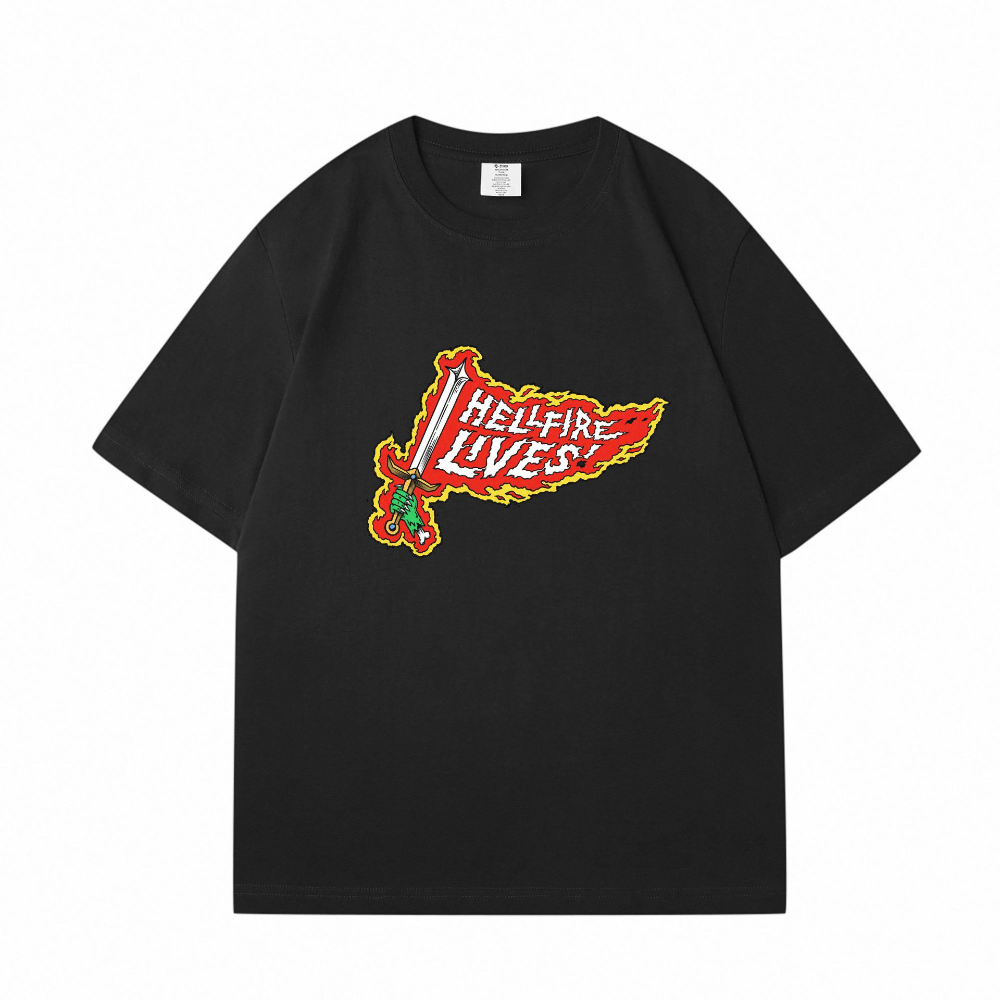 HELLFIRE Print Unisex T-Shirt