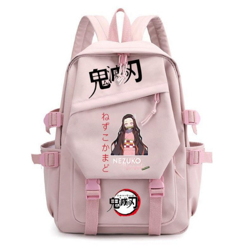 Anime Pattern Printed Large Capacity Backpack