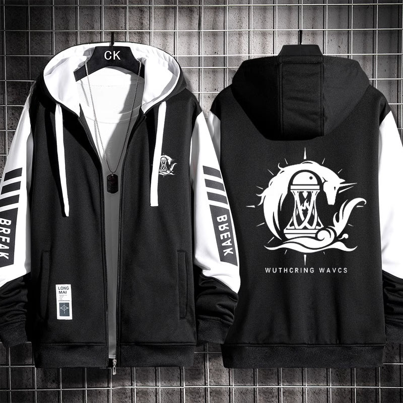 Unisex Game Print Loose Casual Hoodie