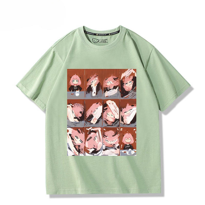 Funny Anime Aniya Short Sleeve T-Shirt